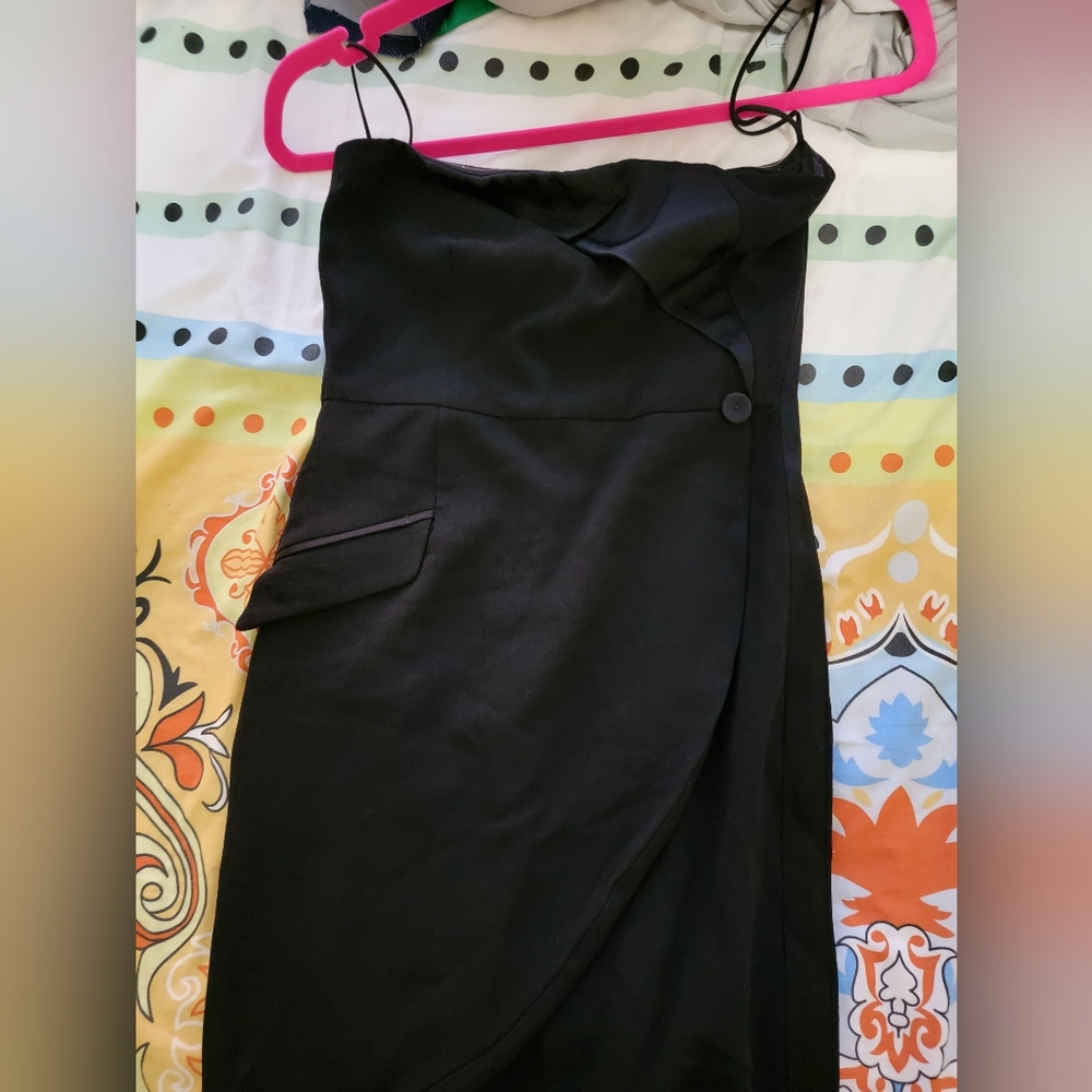 Haute Hippie tuxedo dress